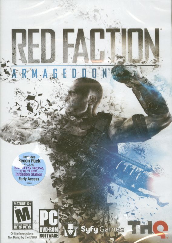 Red Faction: Armageddon box art for Playstation 3